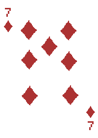 方片 7